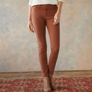 🏷NWT: Brick Dust  AG Adriano Goldschmied Farrah Ankle High Rise Skinny Size 29
